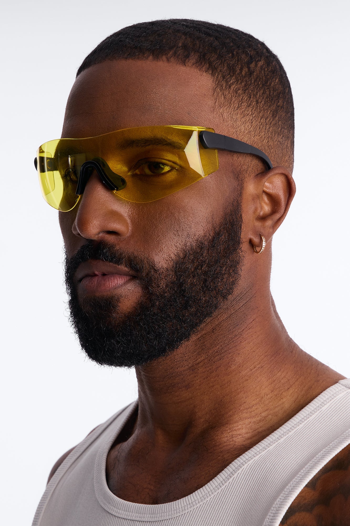 Real Revo Shield Sunglasses - Yellow image 1