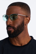 Keeping Sanity Sunglasses - Teal/combo image 1