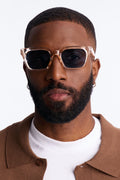 Basking In the Sun Sunglasses - Brown image 1