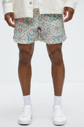 Bijan Rug Printed Shorts - Multi Color image 1