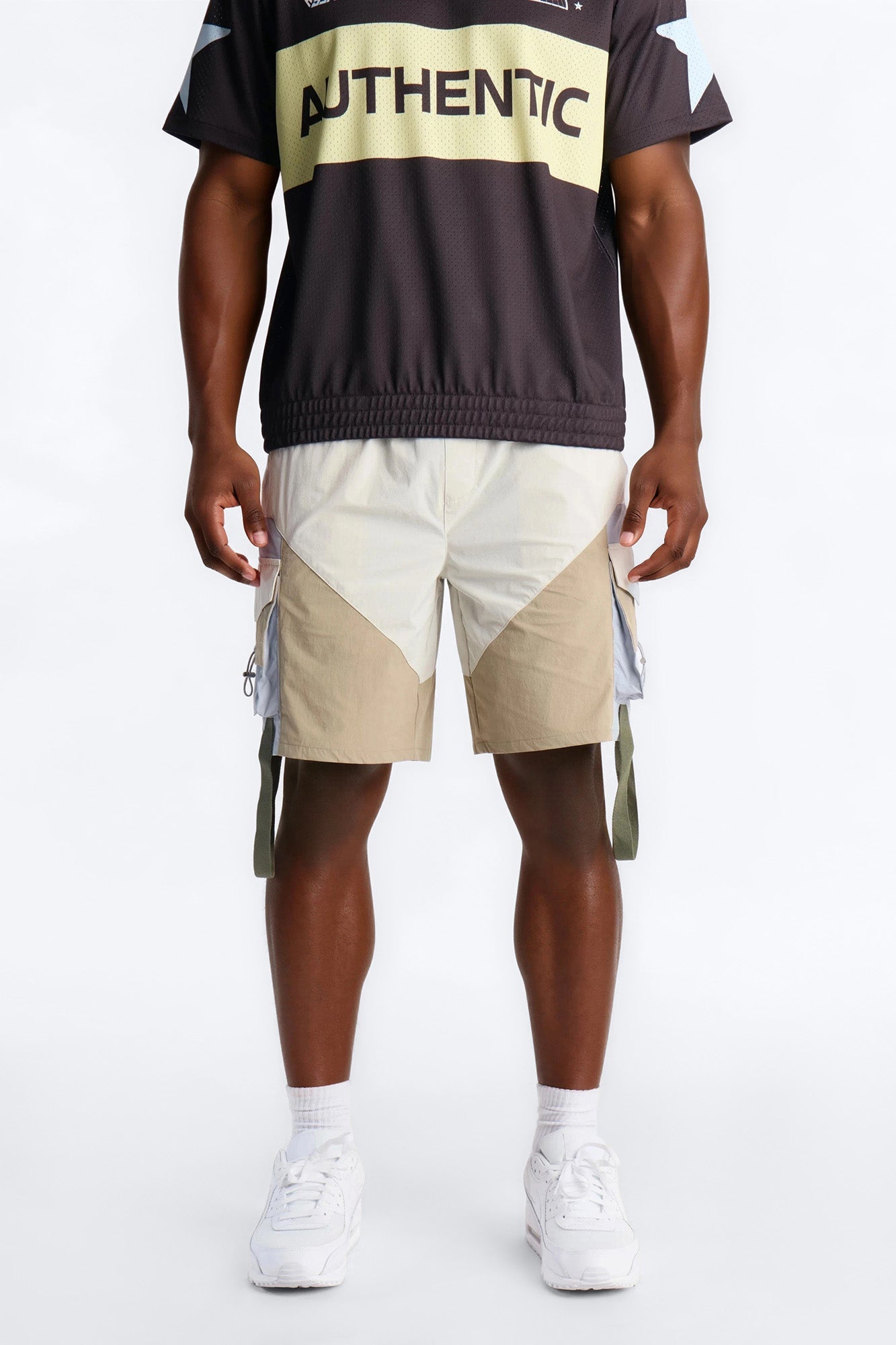 Affirmation Cargo Colorblock Short - Multi Color image 1