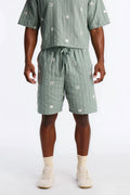 Relaxed Mirror Mirage Short - Olive image 1