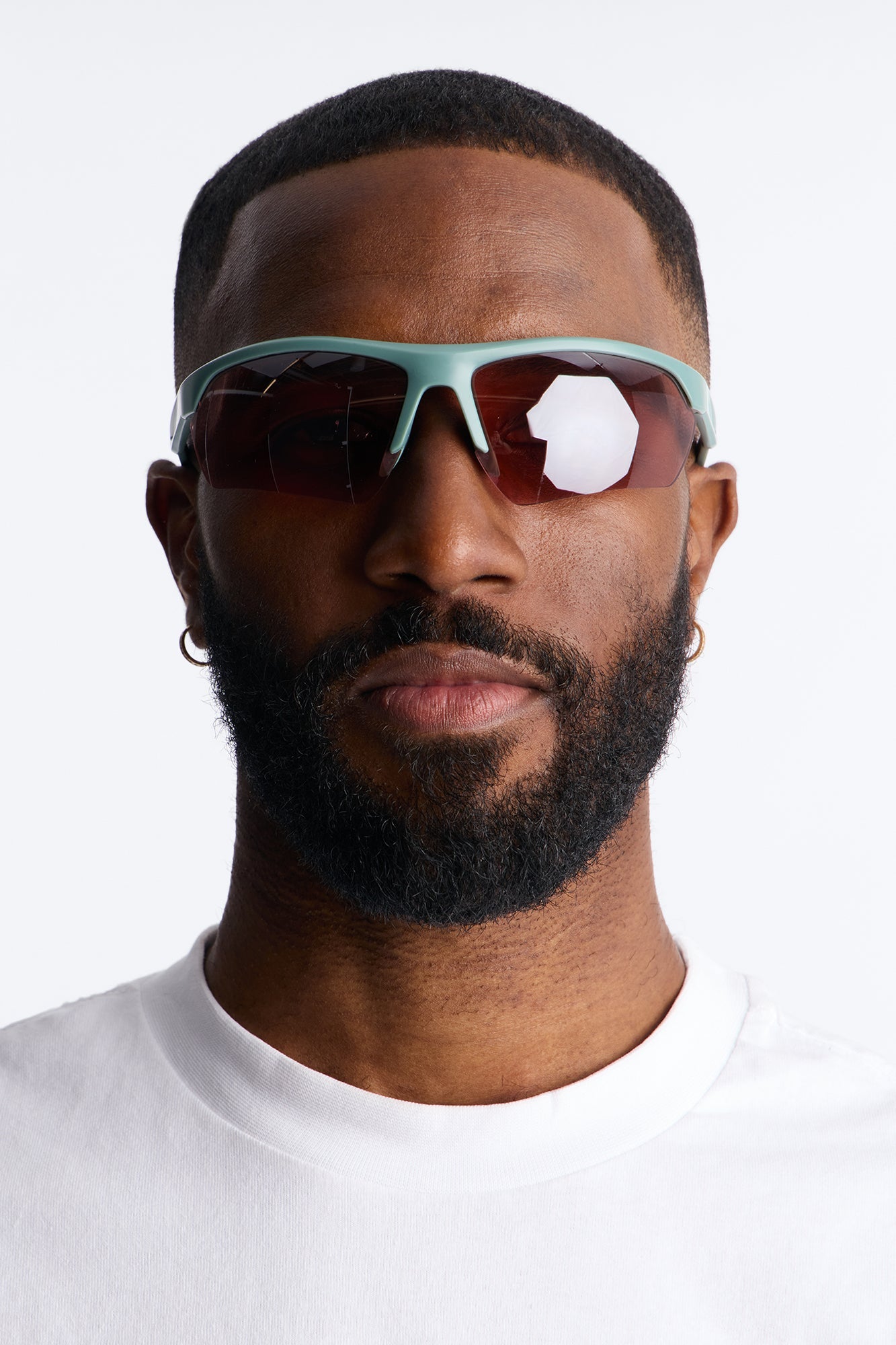 Dream State Sport Wrap Sunglasses - Mint image 1