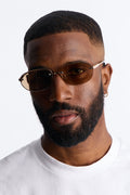 Retro Fever Sunglasses - Brown image 1