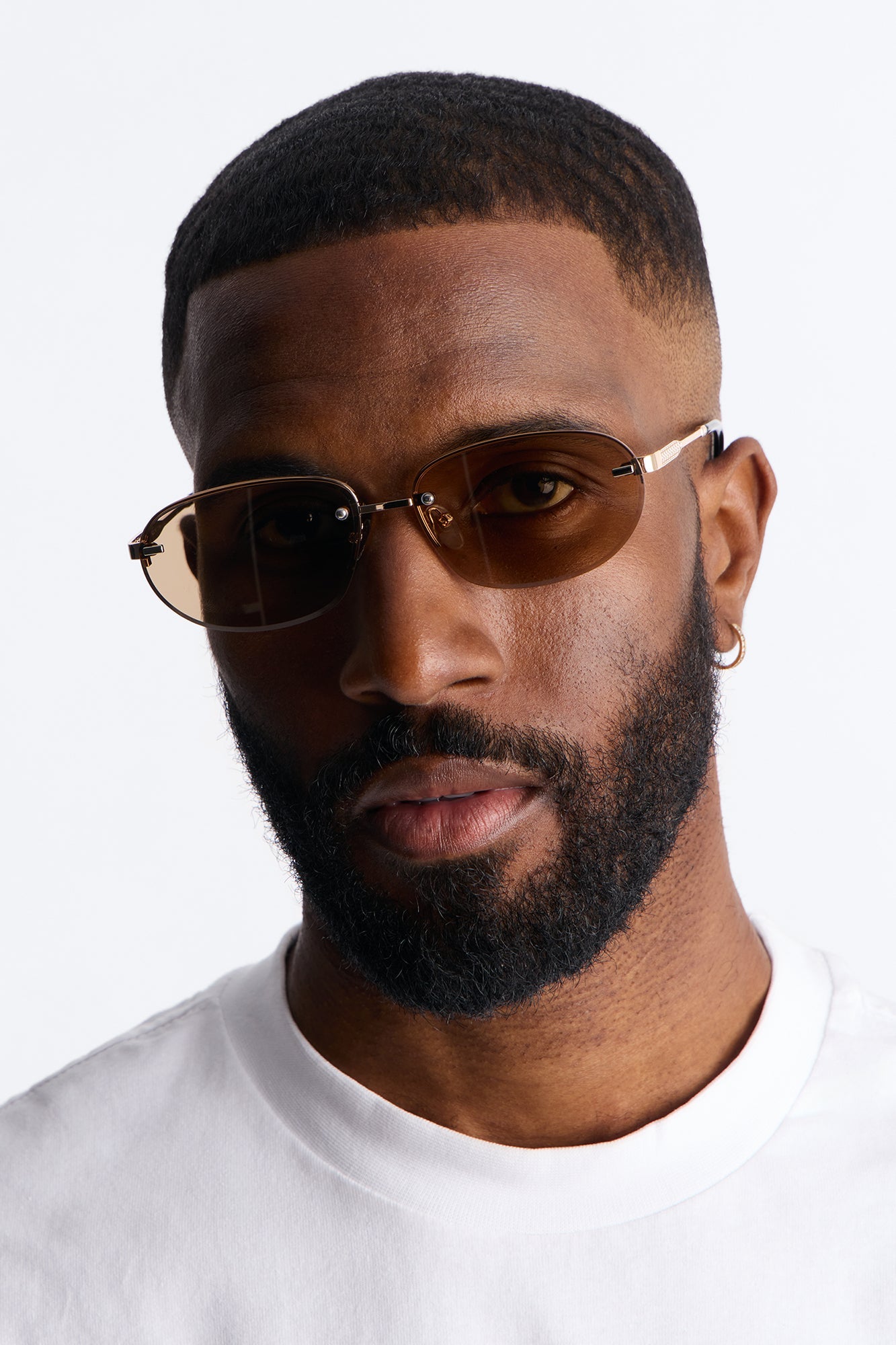 Retro Fever Sunglasses - Brown image 1