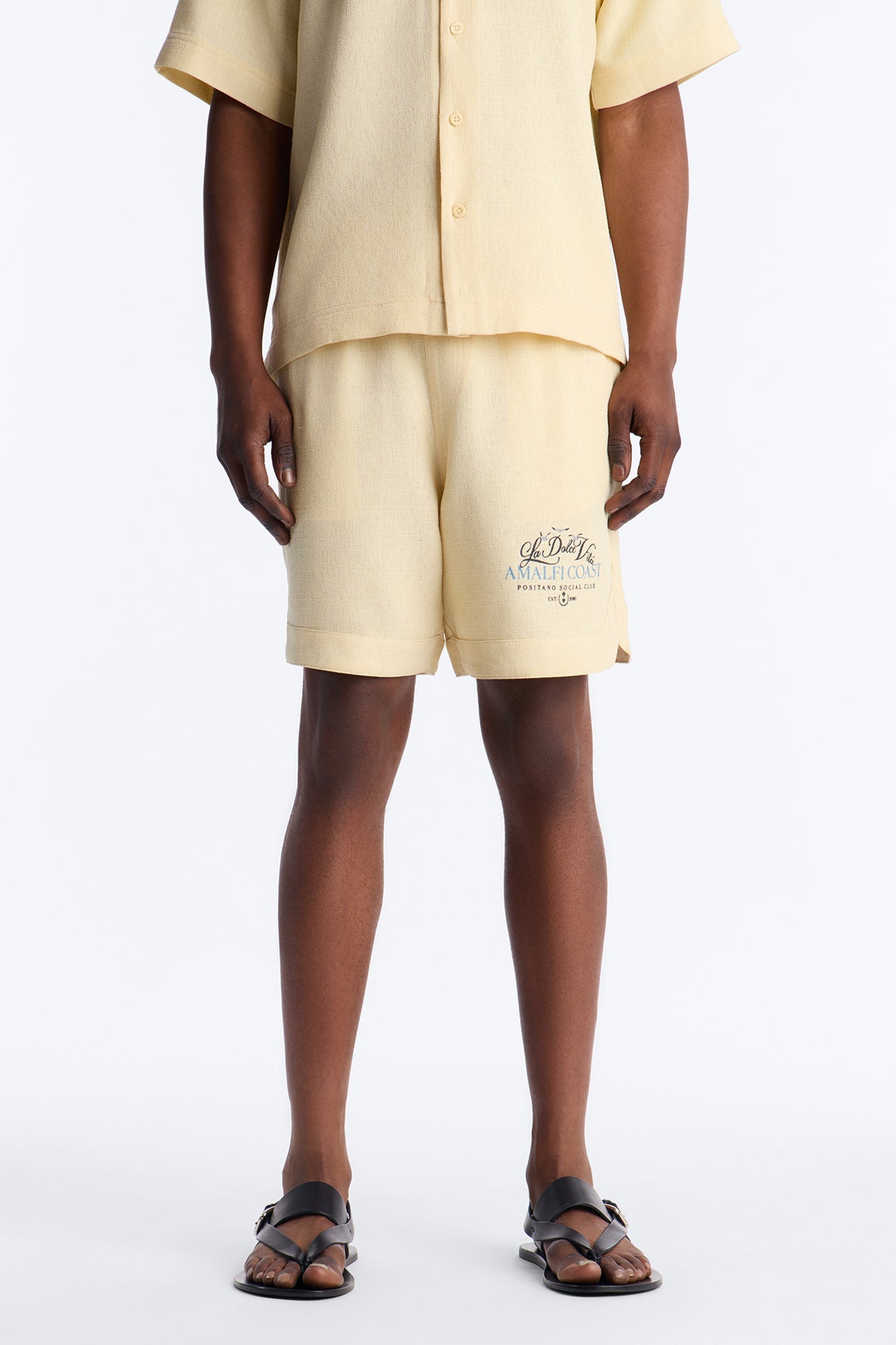 Relaxed La Dolce Vita Short - Butter Yellow image 1