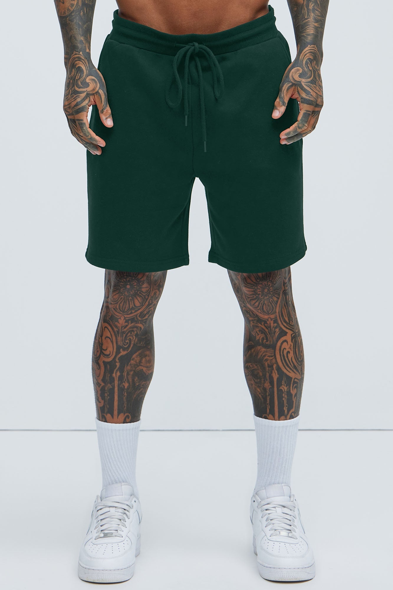 Tyson Sweatshort - Hunter Green image 4