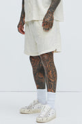 Link Textured Shorts - Cream image 1