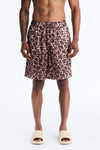 Relaxed City Spot Leopard Short - Brown image 1