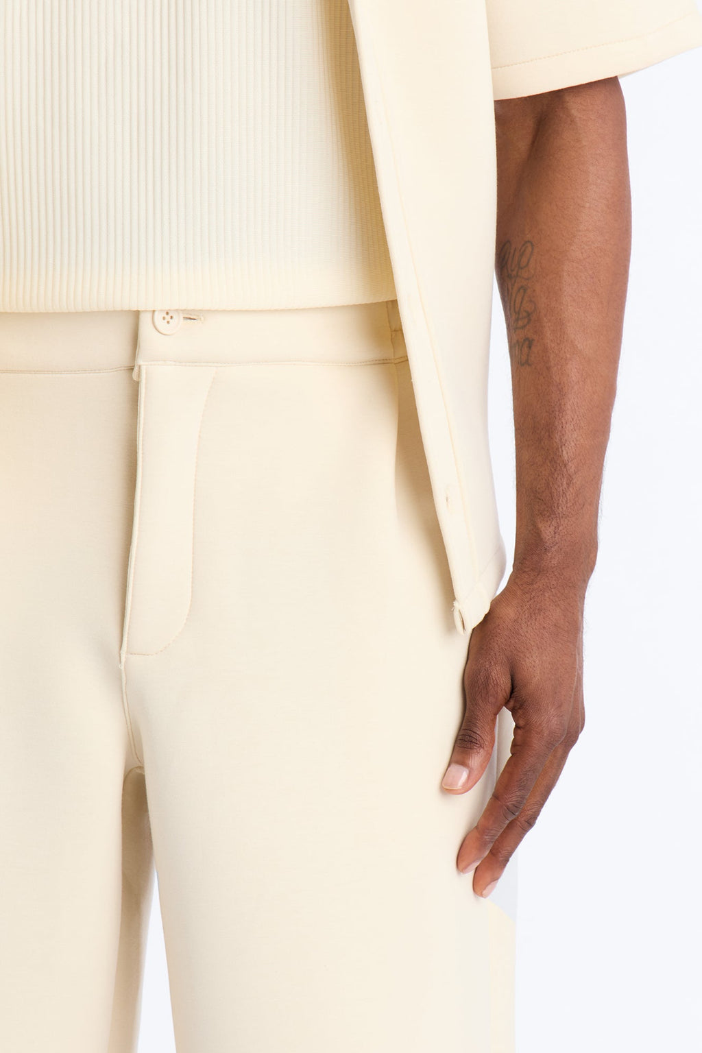Baggy Arclight Interlock Short - Cream image 3