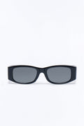 Retro Blessed Sunglasses - Black/Gold image 1