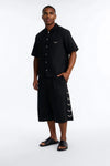 Baggy Winged Viper Short - Black image 1