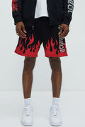 Von Dutch Fire Sweatshorts - Black image 1