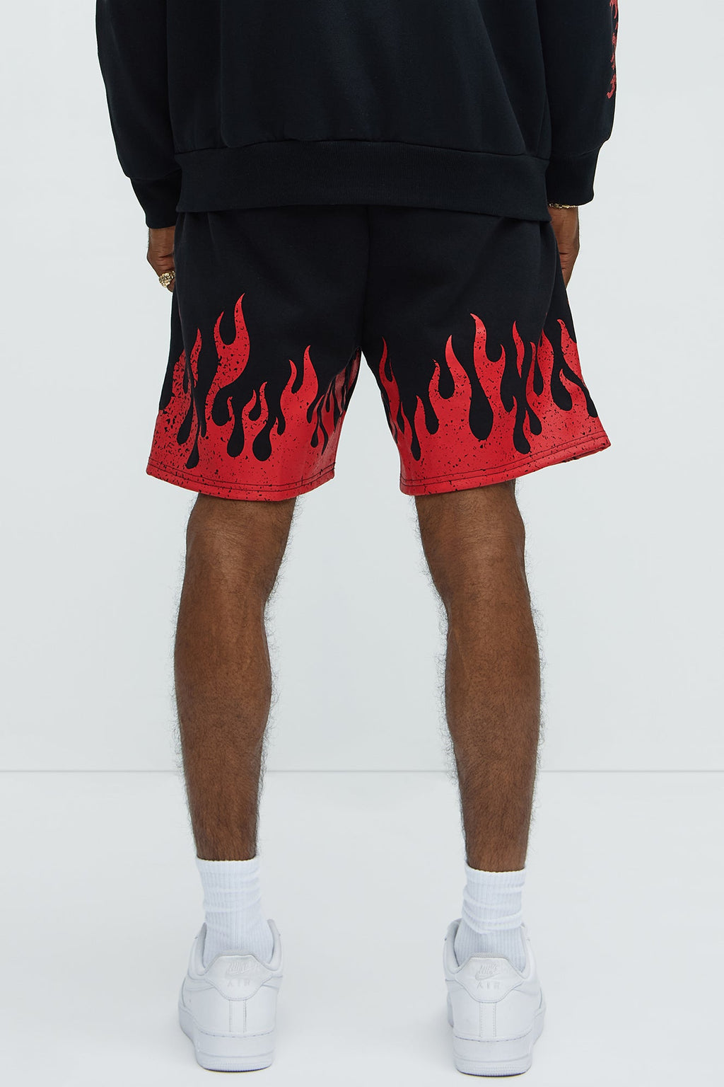 Von Dutch Fire Sweatshorts - Black image 4