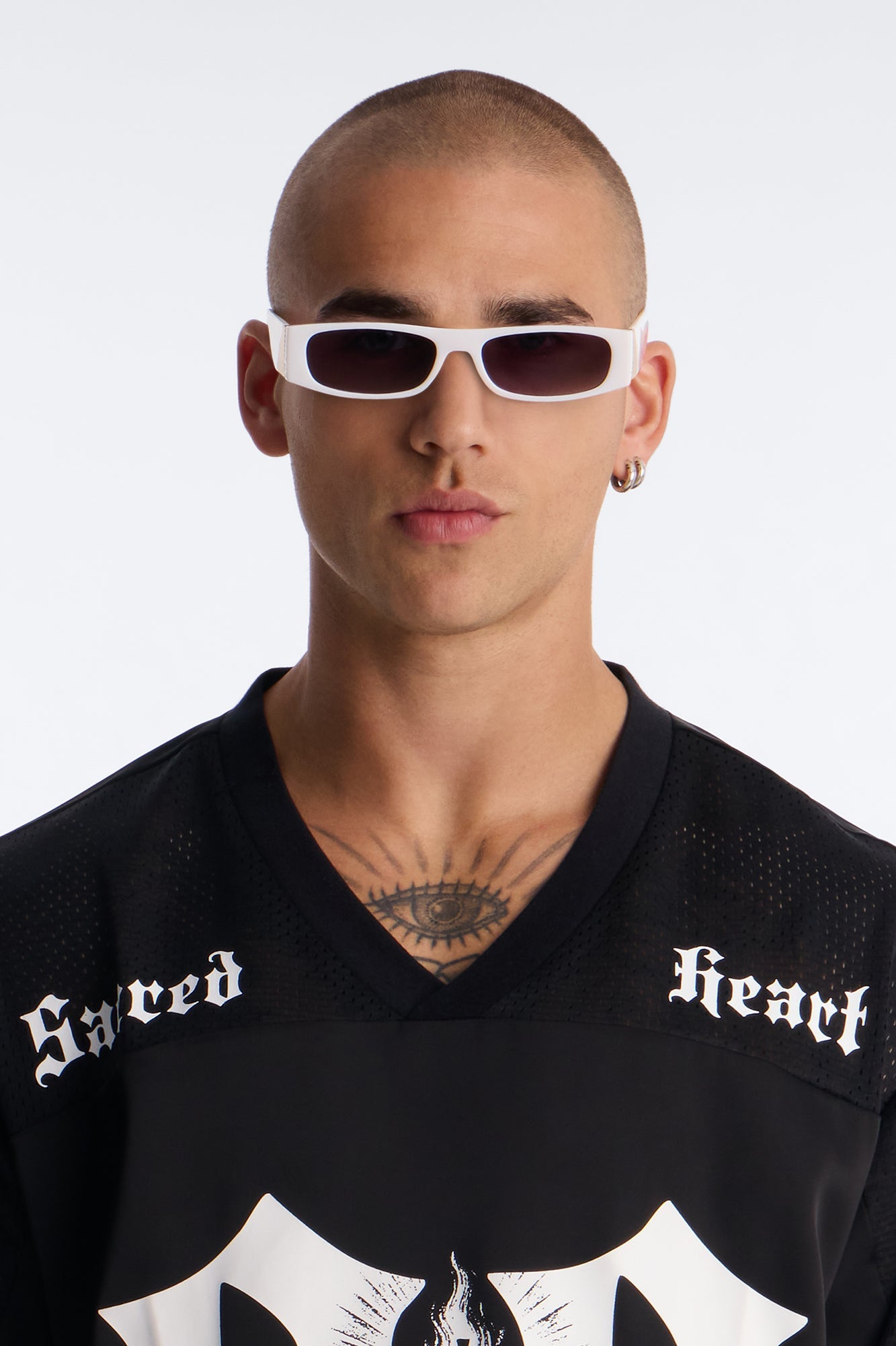 Seeing Far Out Sunglasses - White image 1