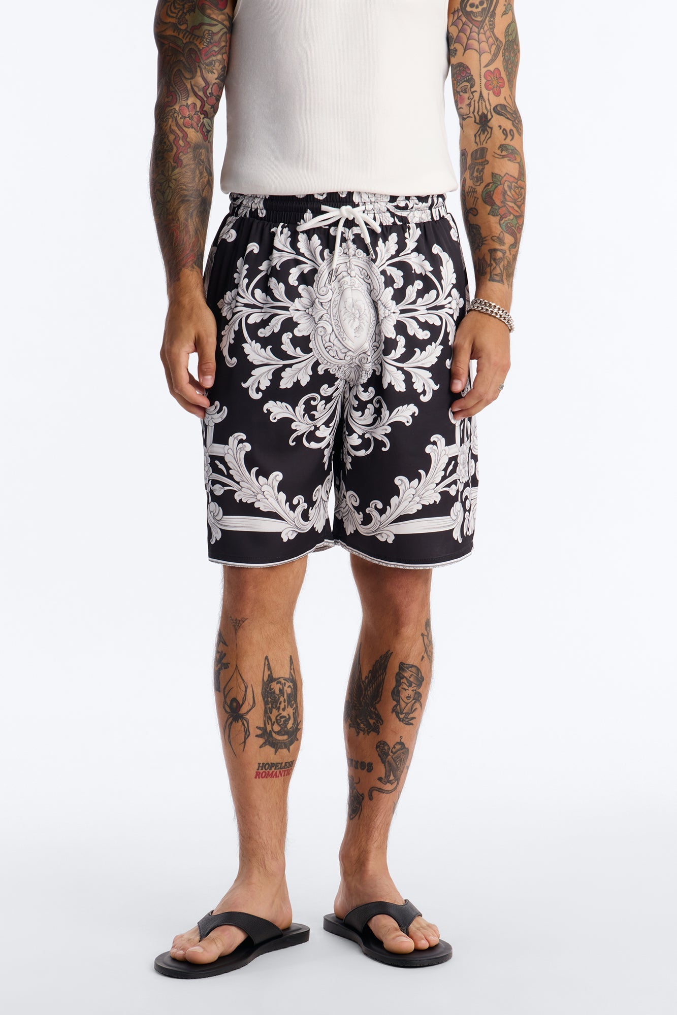 Grecian Baroque Relaxed Short - Black/combo image 1