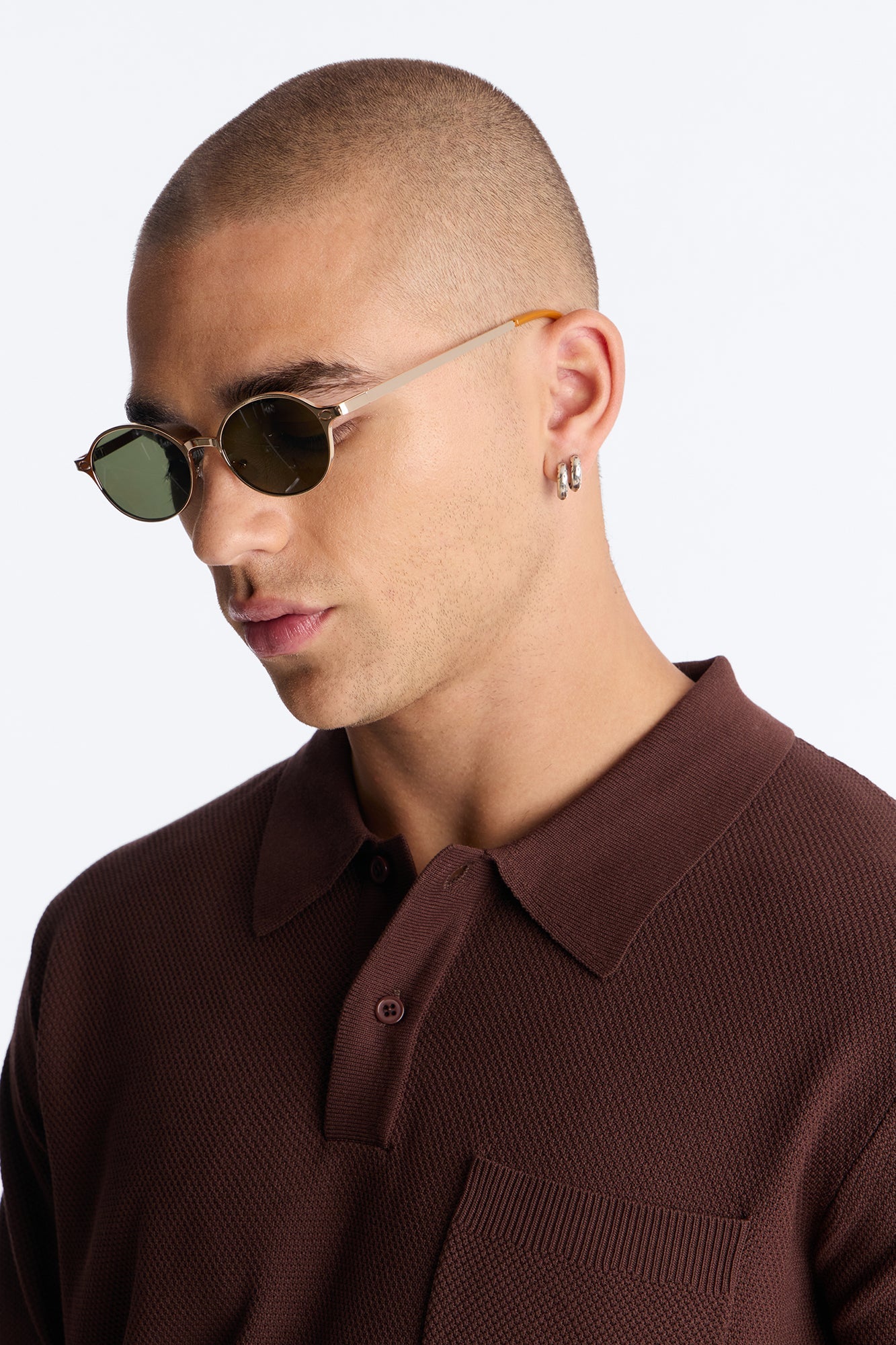 Time Overload Sunglasses - Gold/combo image 1