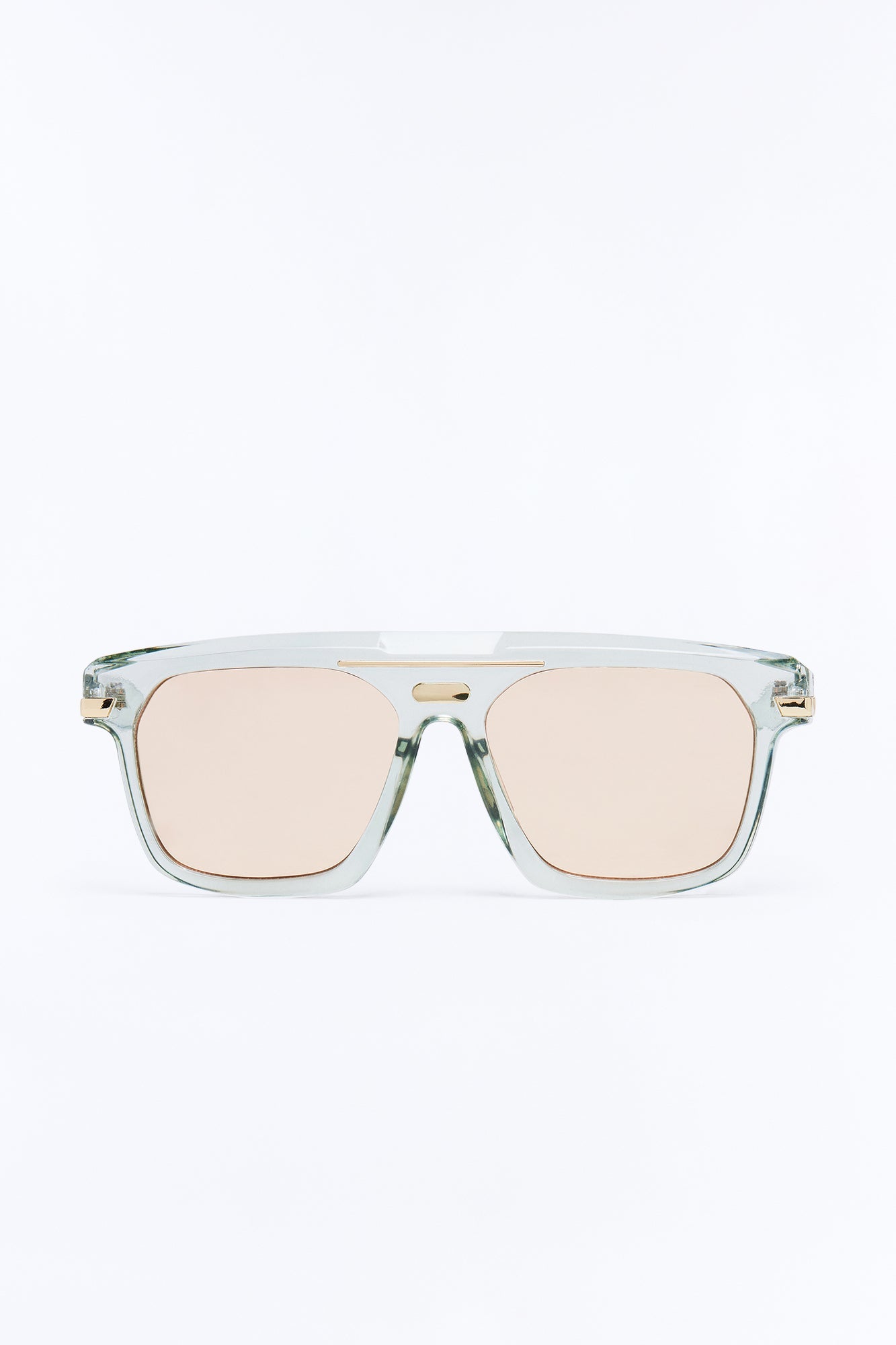 Stuck In Limbo Flat Top Sunglasses - Grey/combo image 1