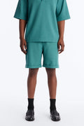 Sorrento Relaxed Trouser Short - Teal image 1