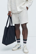 Bahamas Linen Shorts - Oatmeal image 1