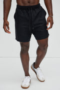 Bahamas Linen Shorts - Black image 1