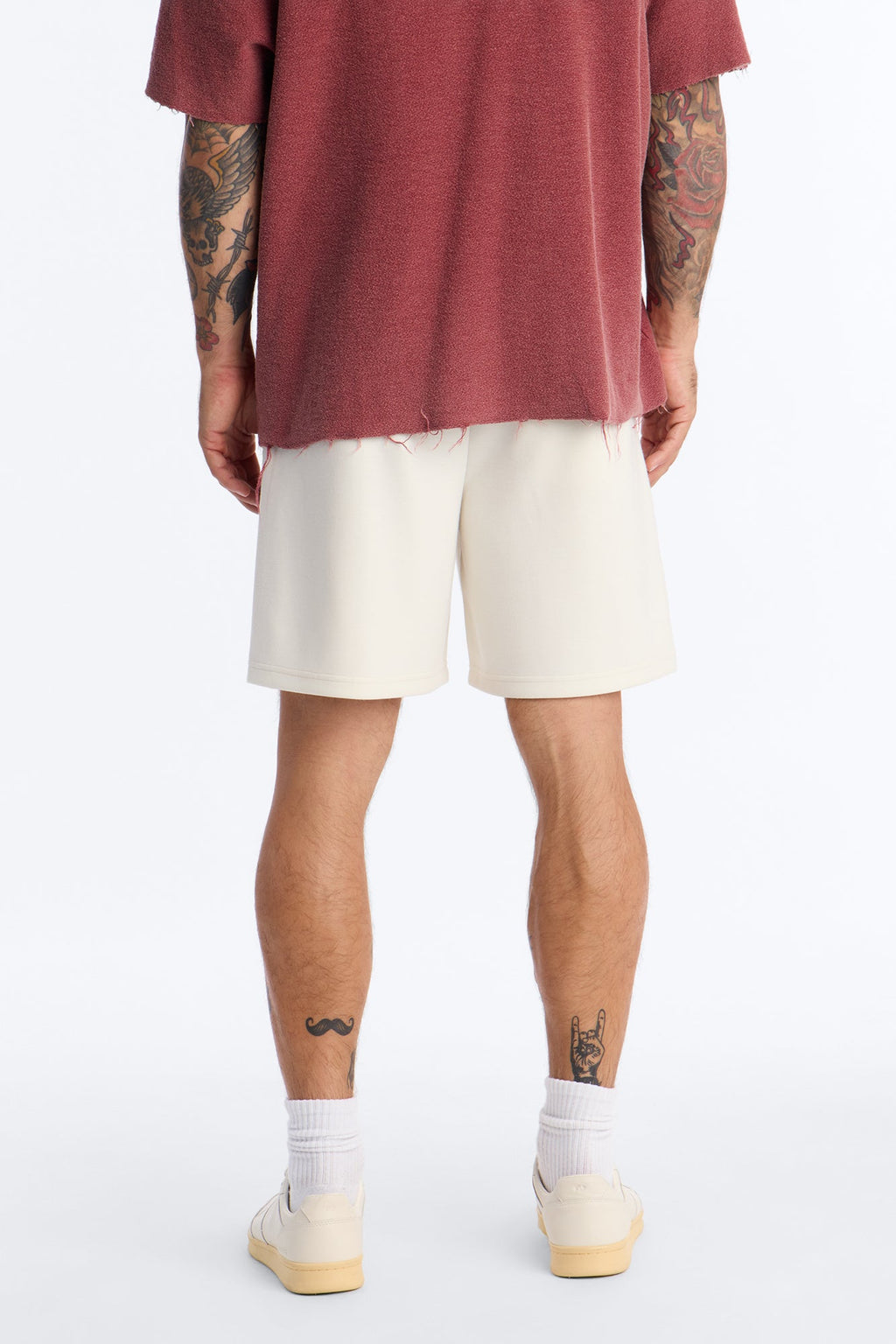 Savoy Pleated Short - Cream image 4