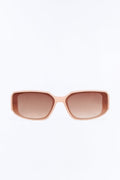 On Speed Dial Square Sunglasses - Nude image 1