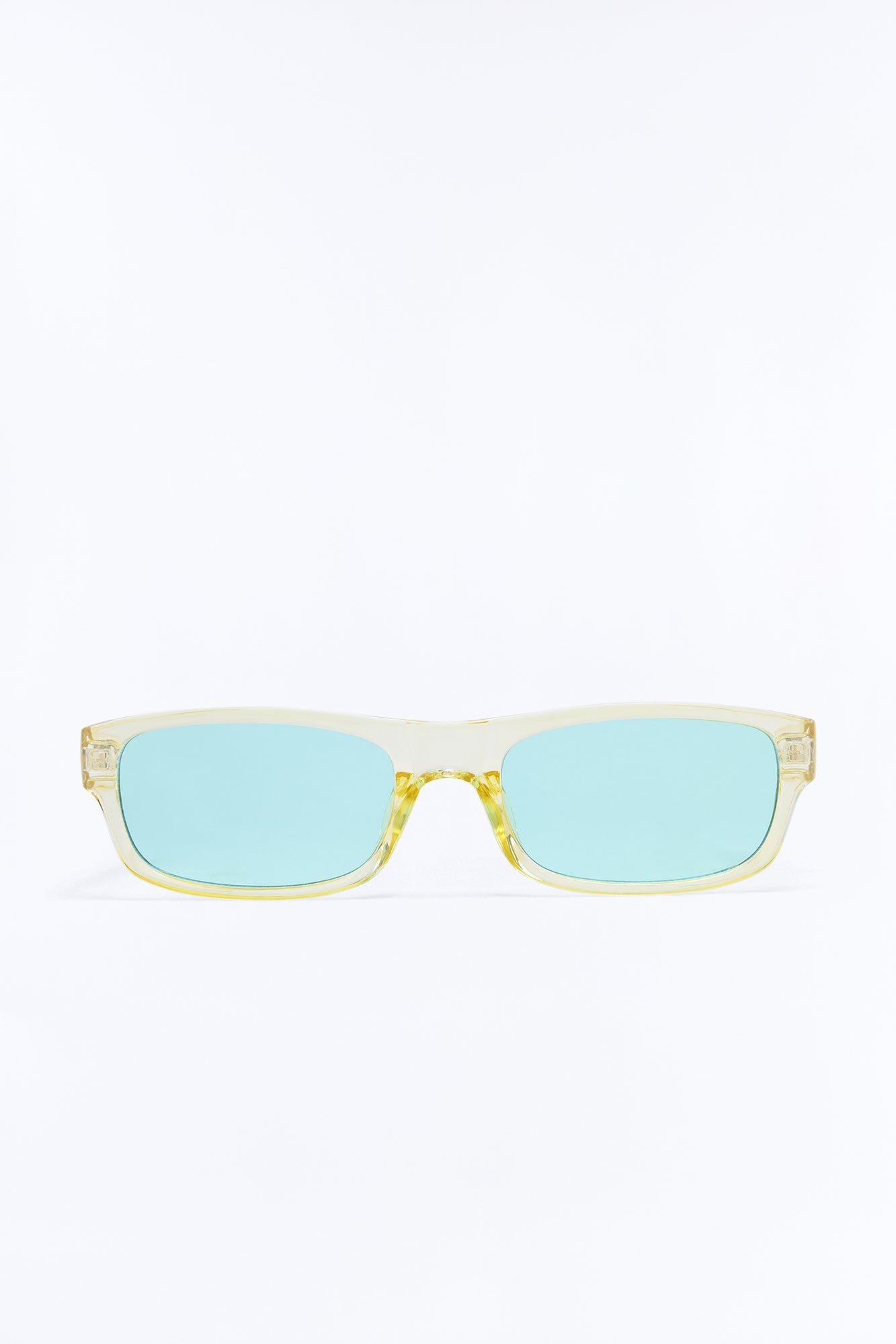 Too Good To Be True Square Sunglasses - Green image 1