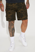 Next Moves Twill Cargo Shorts - Camouflage image 1