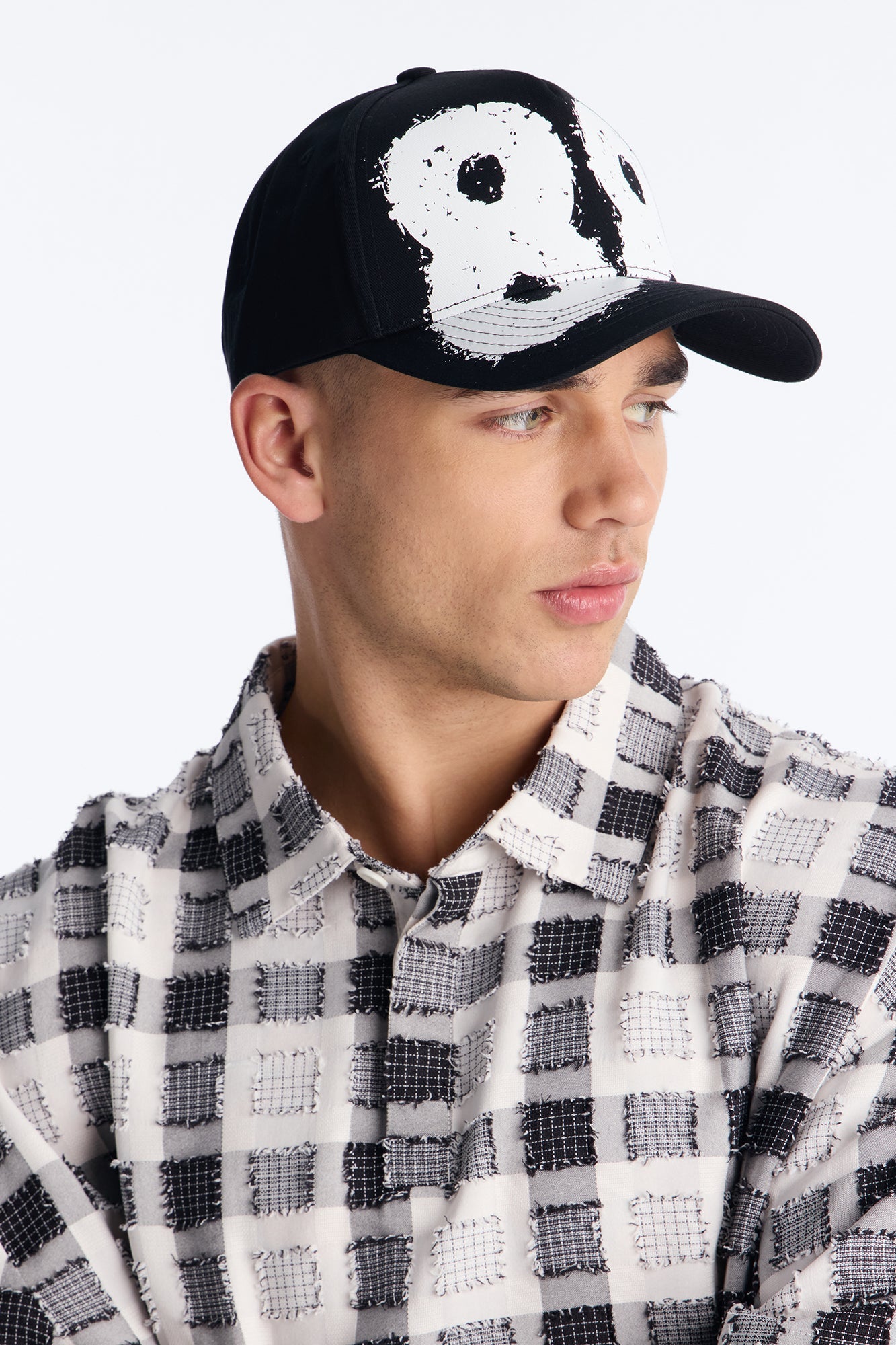 Born In 88 Cotton Twill Snapback Hat - Black image 1