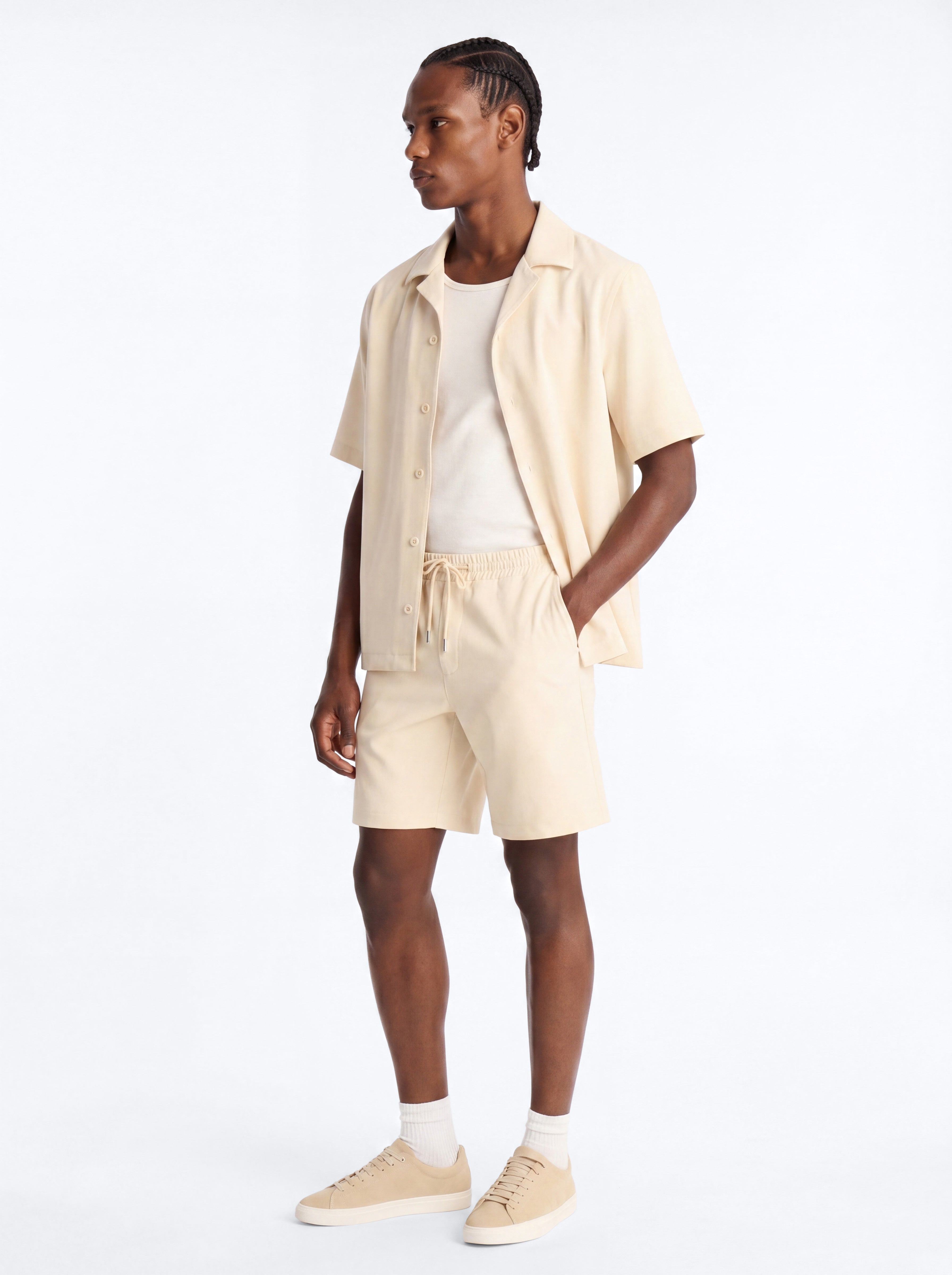 Modern Essential Classic Short - Beige image 1
