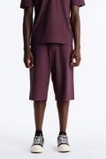 Terrance Textured Relaxed Short - Wine image 1