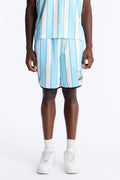 Relaxed Saints League Soccer Short - Blue/combo image 1