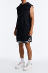 Classic Terry Cloth Short - Black image 1