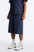 Gable Pocket Baggy Short - Navy image 1