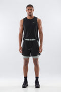 Lightweight Nylon RipStop Running Shorts - Steel image 1