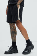 Luka Relaxed Shorts - Black/combo image 1