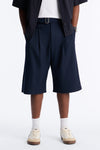 Vanderbilt Gurkha Baggy Trouser Short - Navy image 1