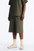 Terrance Textured Relaxed Short - Olive image 1
