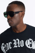 Find My Way Aviator Sunglasses - Brown image 1