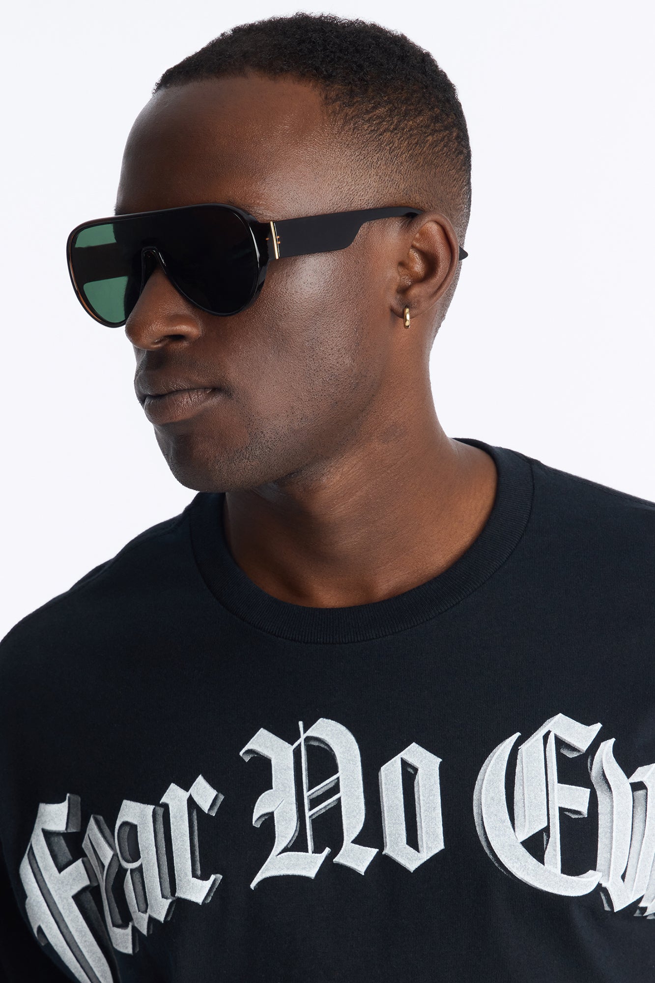 Find My Way Aviator Sunglasses - Brown image 1