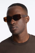 On Speed Dial Square Sunglasses - Bronze image 1