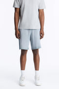 Boiler Washed Raw Hem Sweatshort - Slate Blue image 1