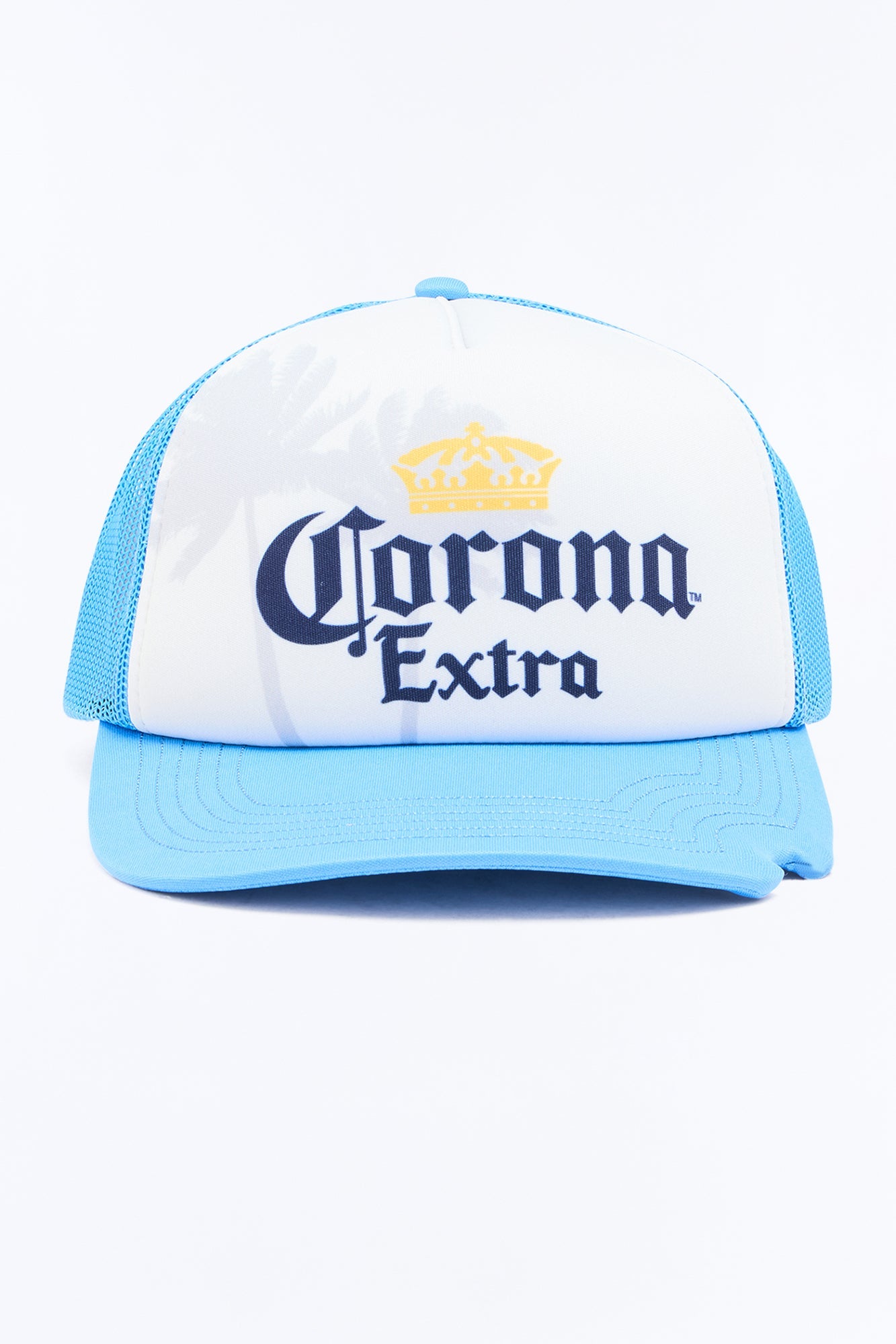 Corona Bottle Opener Trucker Hat - White/Blue image 1