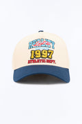 Lost In Reality Retro Colorblock Snapback Hat - Stone/Combo image 1