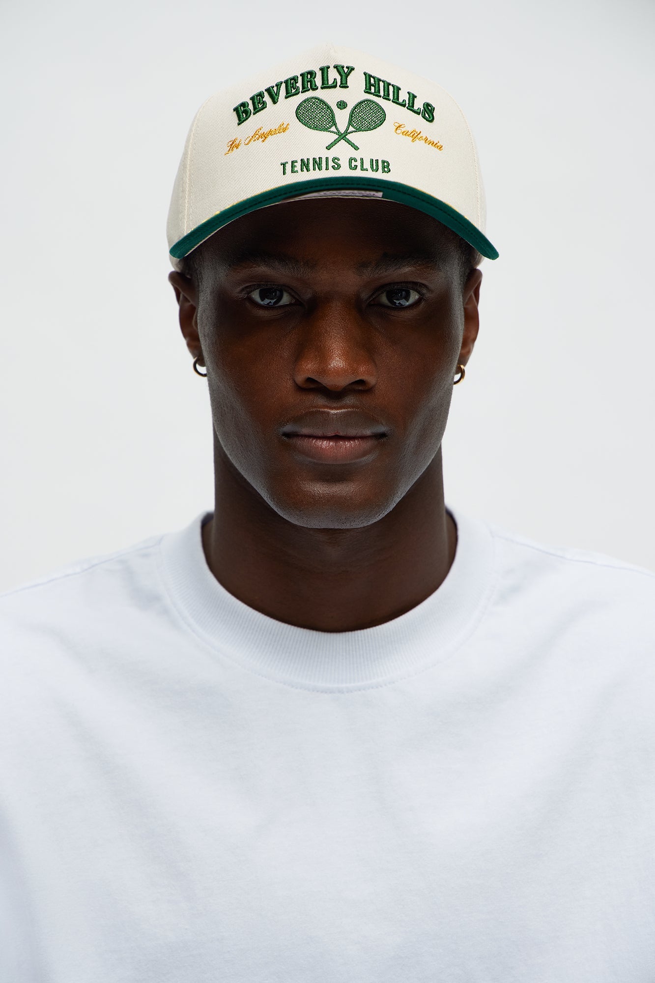 BH Tennis Club Snapback Hat - Stone/Combo image 1