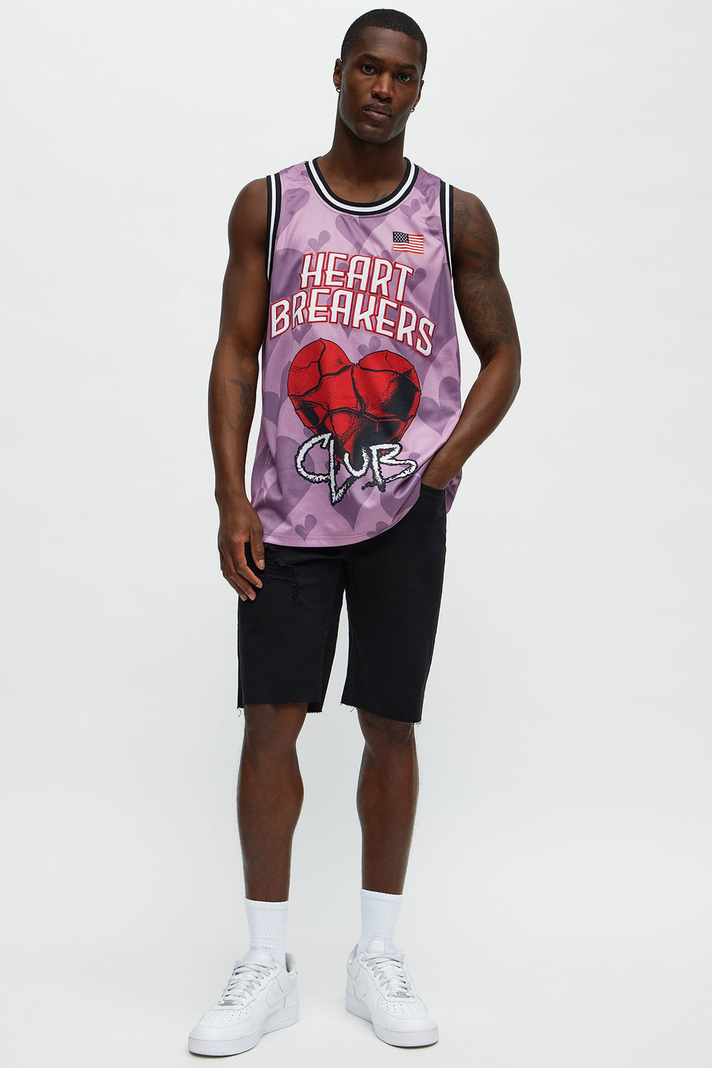 Earl Denim Shorts - Black image 2