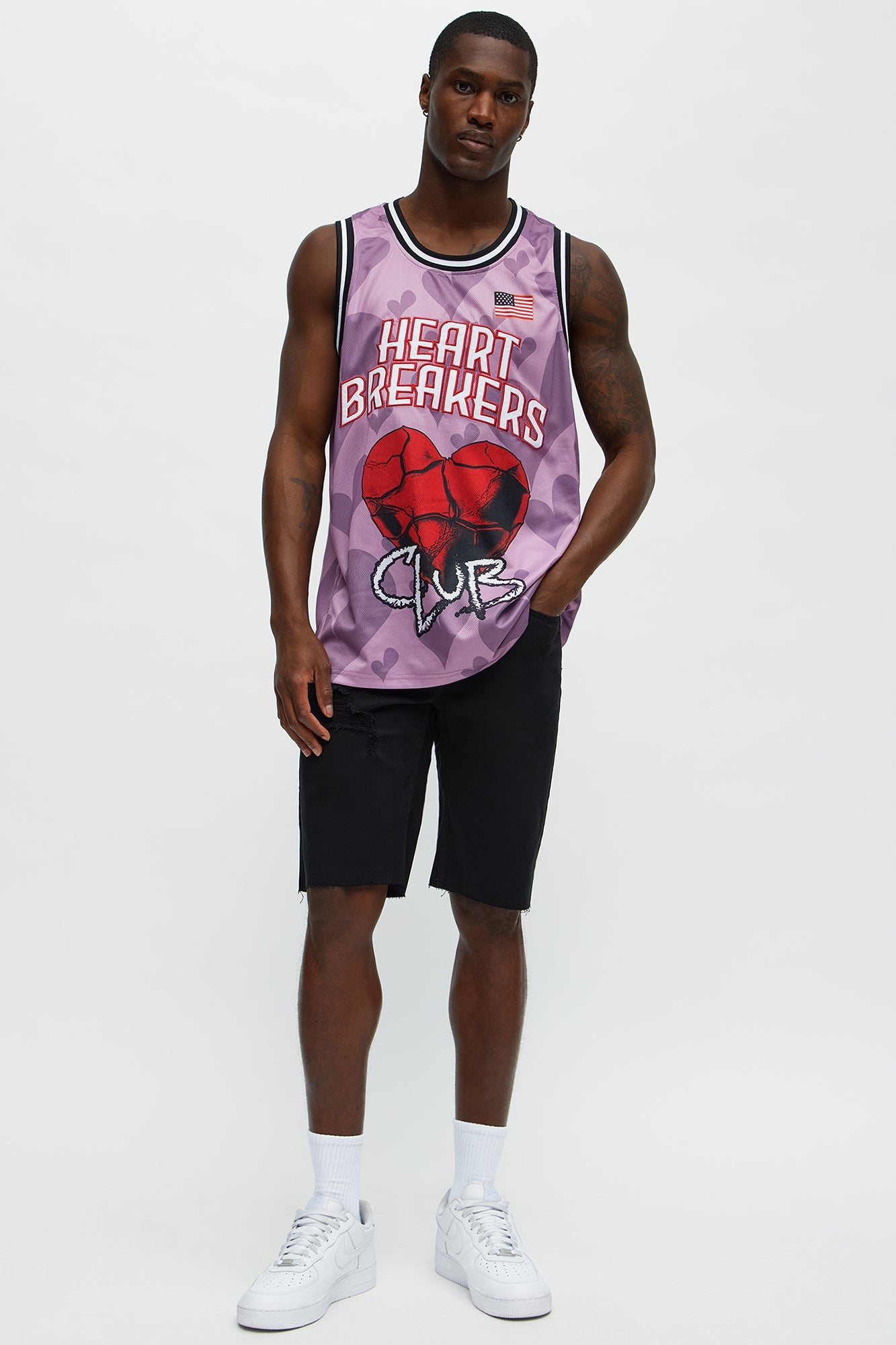 Earl Denim Shorts - Black image 2