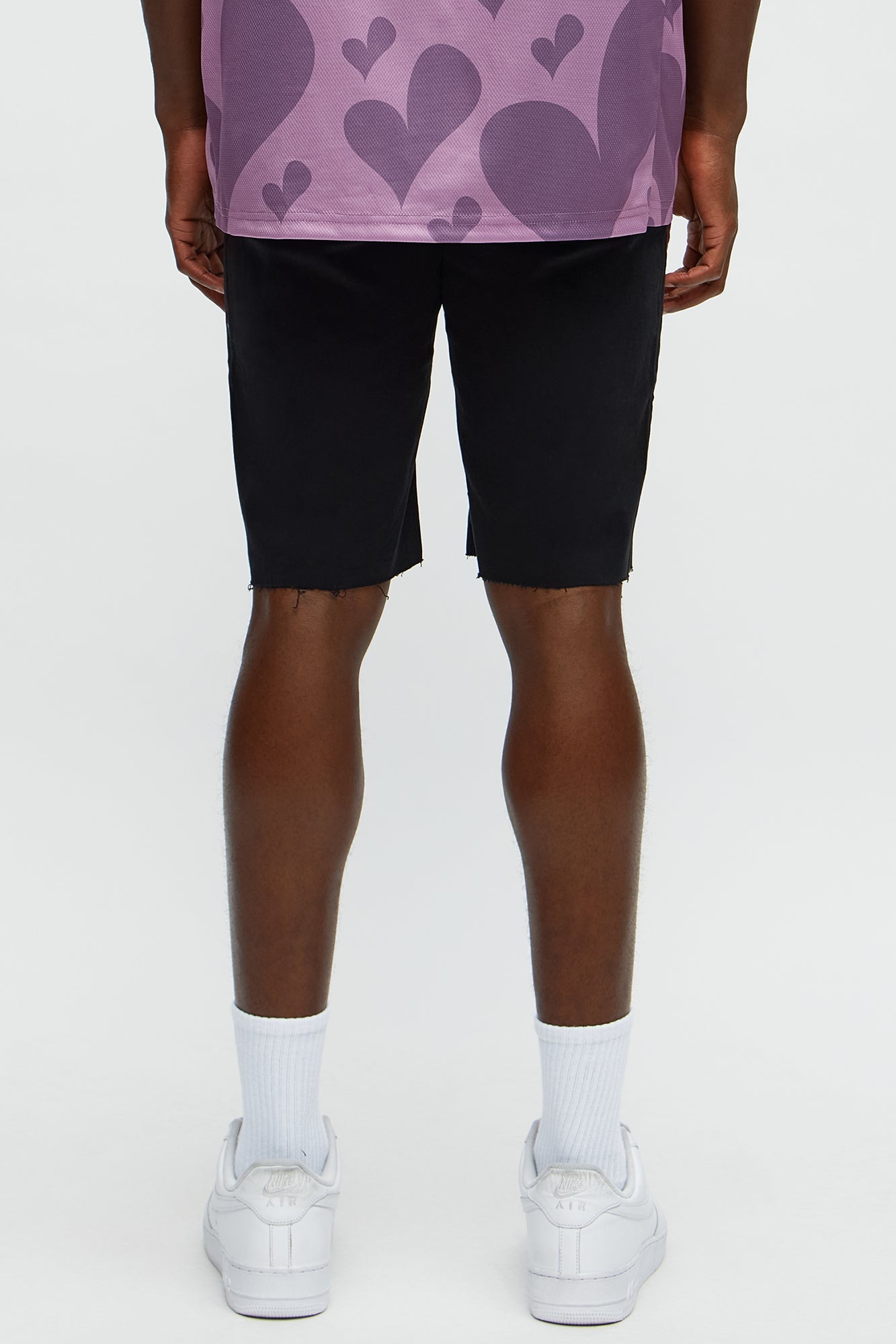 Earl Denim Shorts - Black image 4
