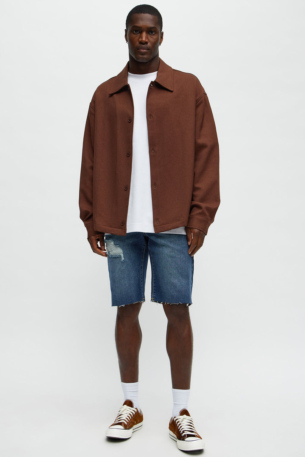 Earl Denim Shorts - Dark Wash image 2